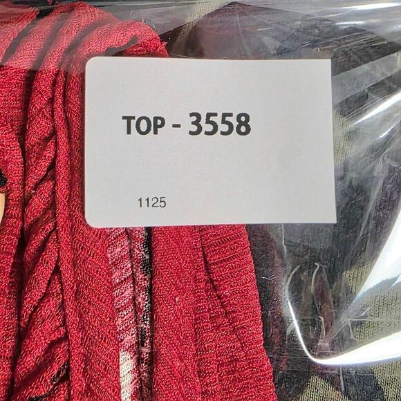 Maurices Red Floral Sleeveless Peasant Top M - Picture 5 of 5